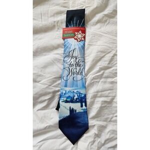 Holiday Traditions Joy to the‎ World Christmas Holiday Necktie